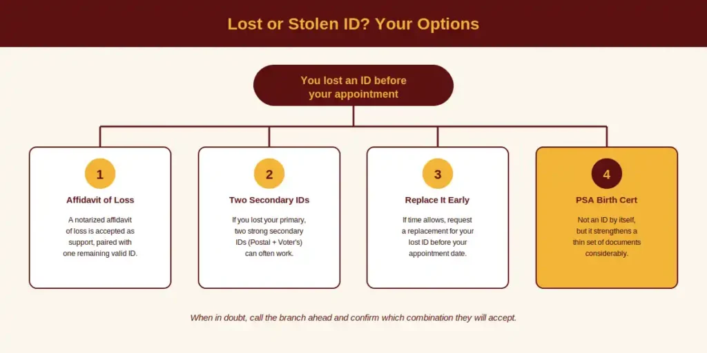 NBI Requirements 6 Lost or Stolen ID