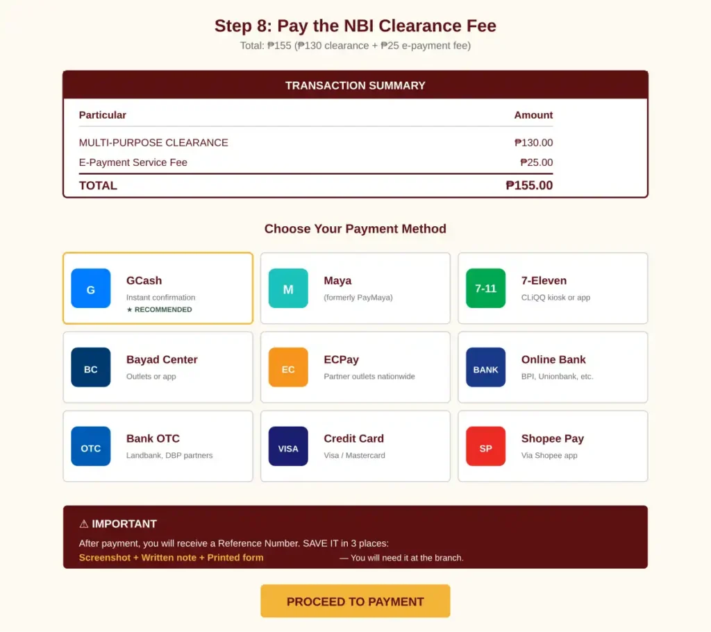 NBI Clearance 7 NBI Clearance Fee