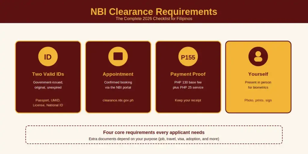 NBI Requirements 1 NBI Clearance Requirements